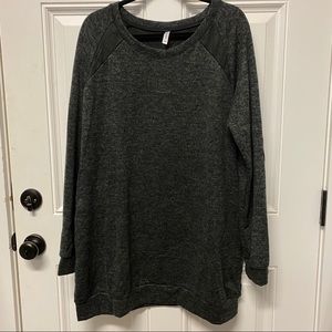 Charcoal Grey Sweater, 3XL
